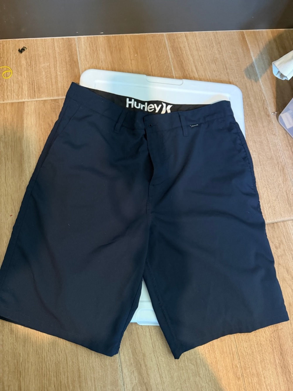 Hurley Men's Navy Athletic Shorts